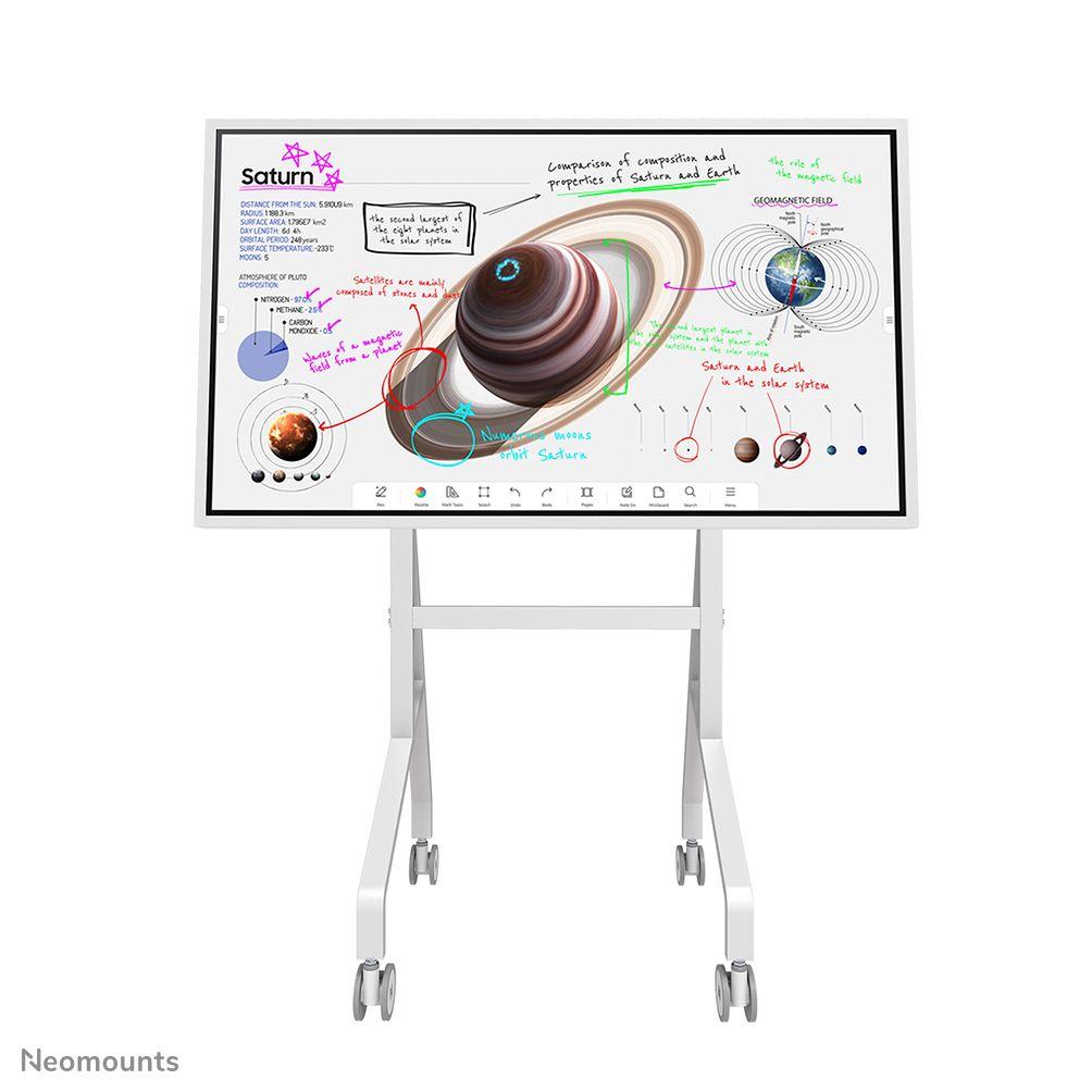 Suporte de TV com Rodas NEOMOUNTS MOVE Go Flip FL50-515WH1 (55-65" - Branco), miniatura 4