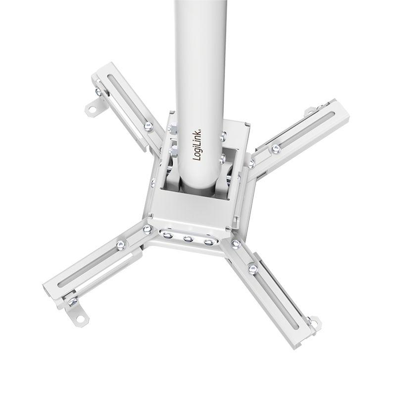 Suporte de Teto para Projetor LOGILINK BP0157 (35 kg - Teto - -20-20° - Branco), miniatura 4