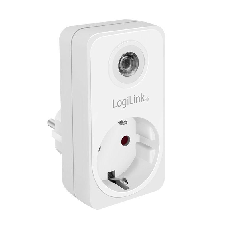 Adaptador de Tomada com Sensor Crepuscular LOGILINK PA0263 (Tipo F - Branco) — miniatura 3
