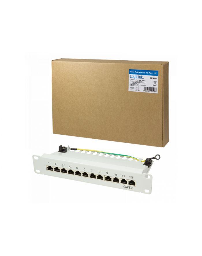 Painel de Patch LOGILINK NP0041 (RJ-45 - Cat6 - Cinzento), miniatura 3