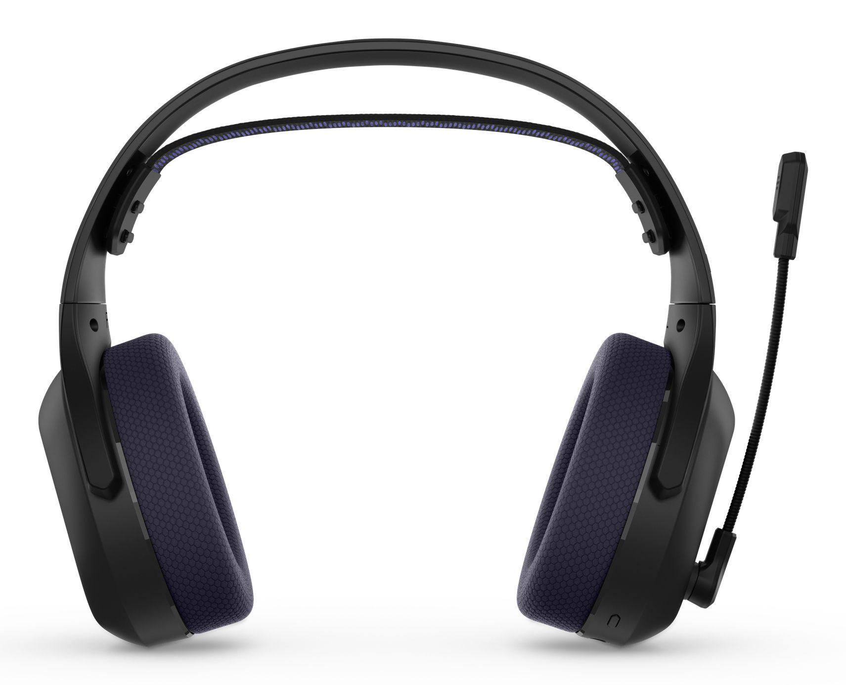 Headset Gaming LENOVO Legion H410 (Binaural - Sem fios - Circum-aural - Preto e Roxo), miniatura 4