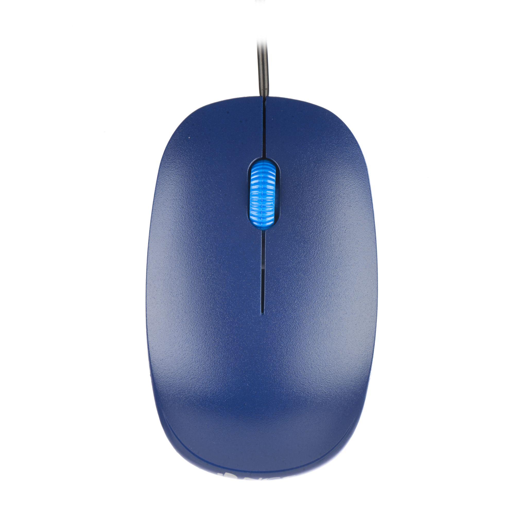 Rato NGS Flame (Mão direita - 1000 DPI - Ótico - Azul)