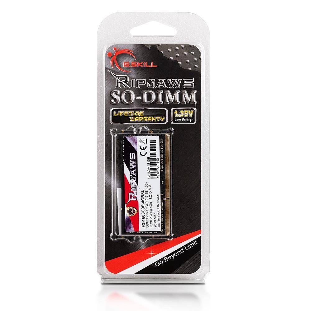 Memória RAM G.SKILL F3-1600C9S-4GRSL (1600 MHz - 4 GB - SO-DIMM), miniatura 3
