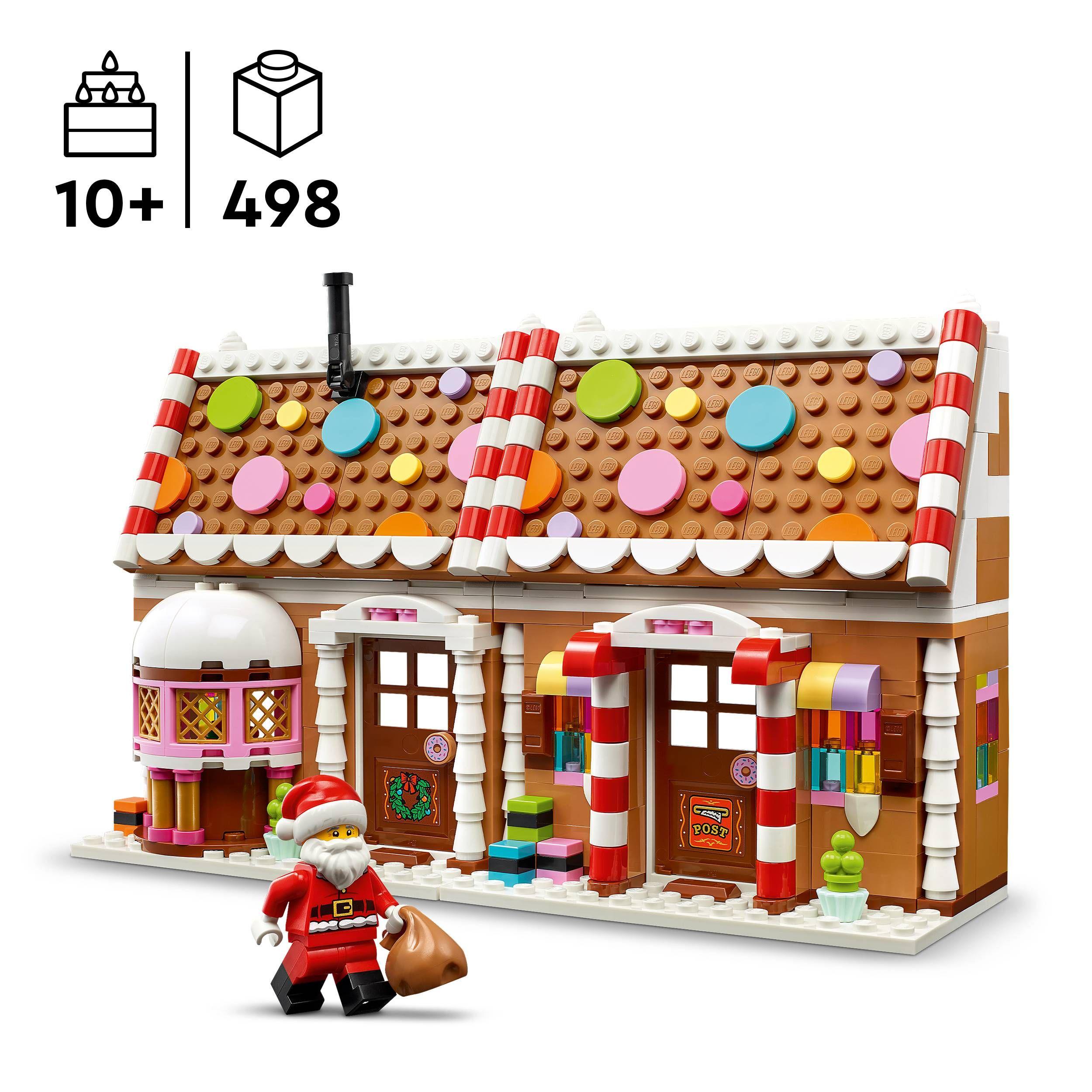 LEGO 40809 Seasonal Casa de Gengibre Festiva (10+ anos - 498 peças) — miniatura 4