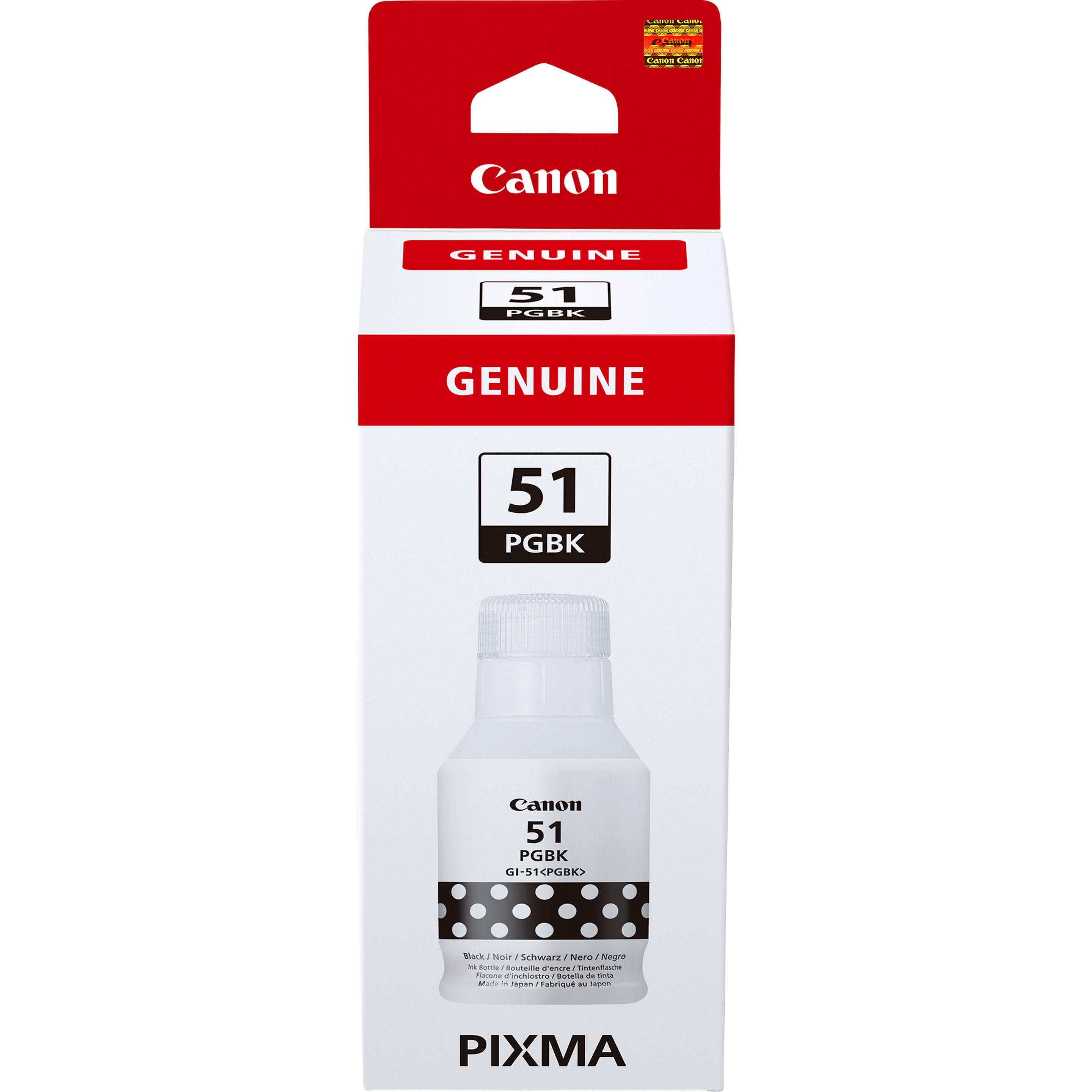 Tanque de Tinta CANON GI-51PGBK (Até 6000 páginas - Preto)