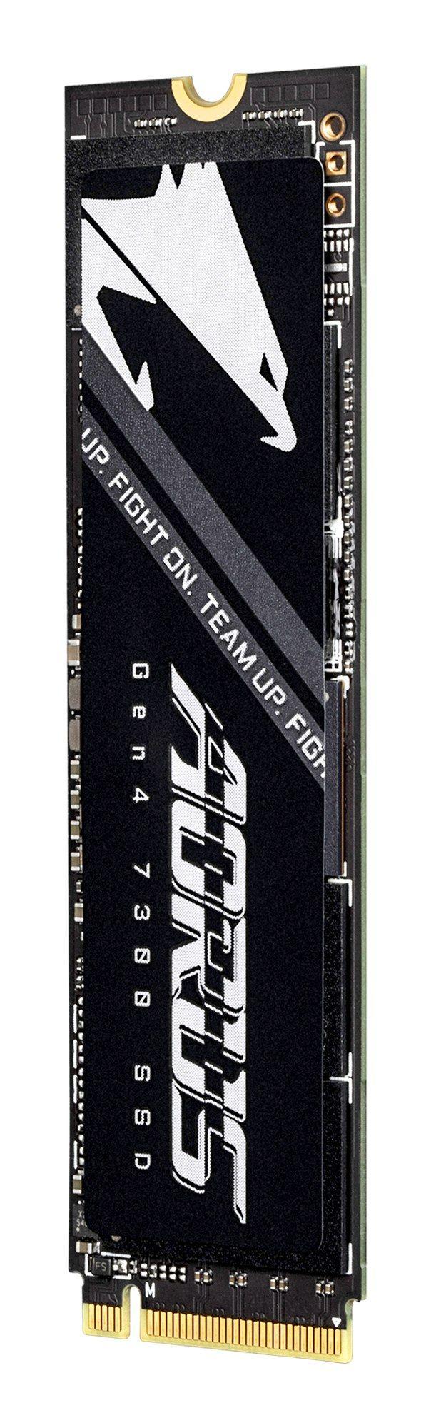 SSD GIGABYTE AORUS Gen4 7300 (1 TB - M.2 2280 - PCIe 4.0 NVMe - Preto) — miniatura 3
