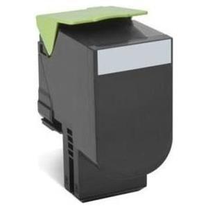 Toner LEXMARK 80C2HKE (Aproximadamente 4000 páginas - Preto), imagem 1