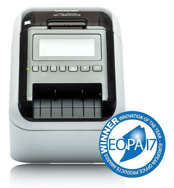 Impressora de Etiquetas BROTHER QL-820NWBC (Com fios e sem fios - Preto e Branco), imagem 1