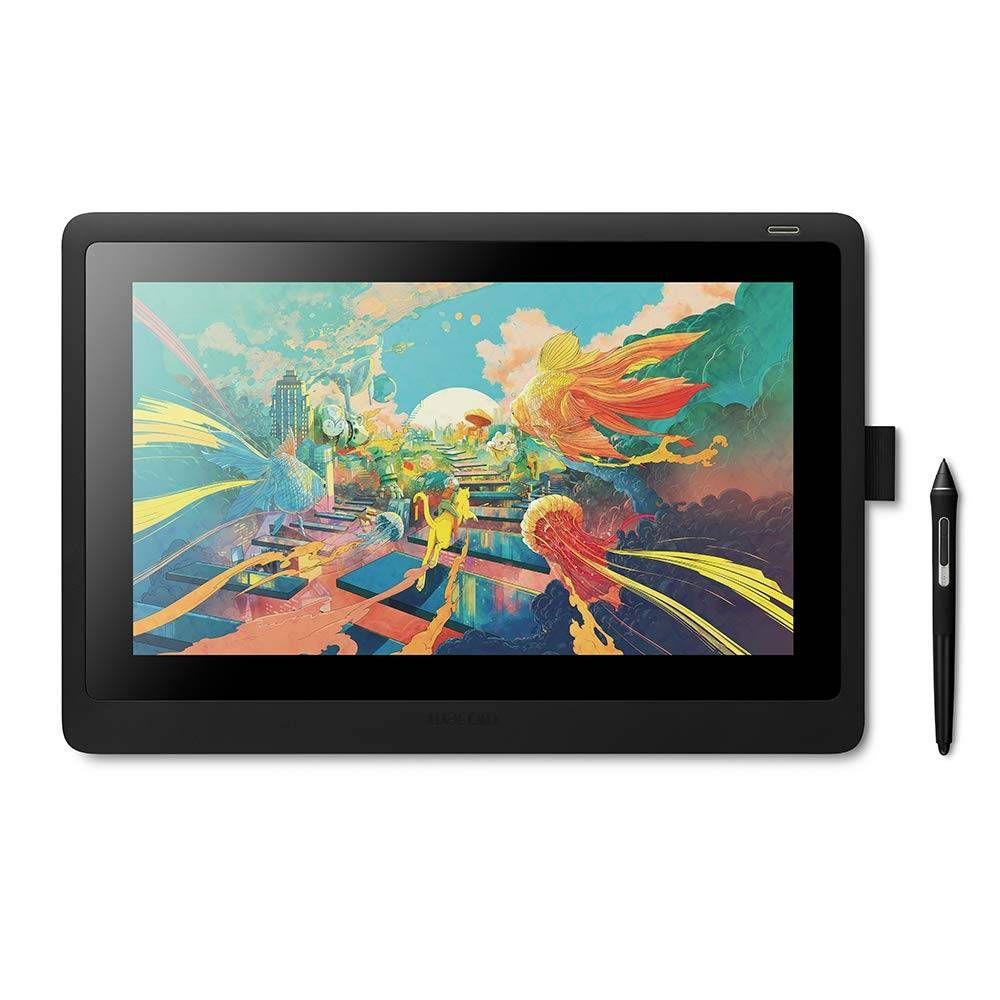 Mesa Digitalizadora WACOM Cintiq 16 (Full HD 15,6" - Preto), miniatura 2