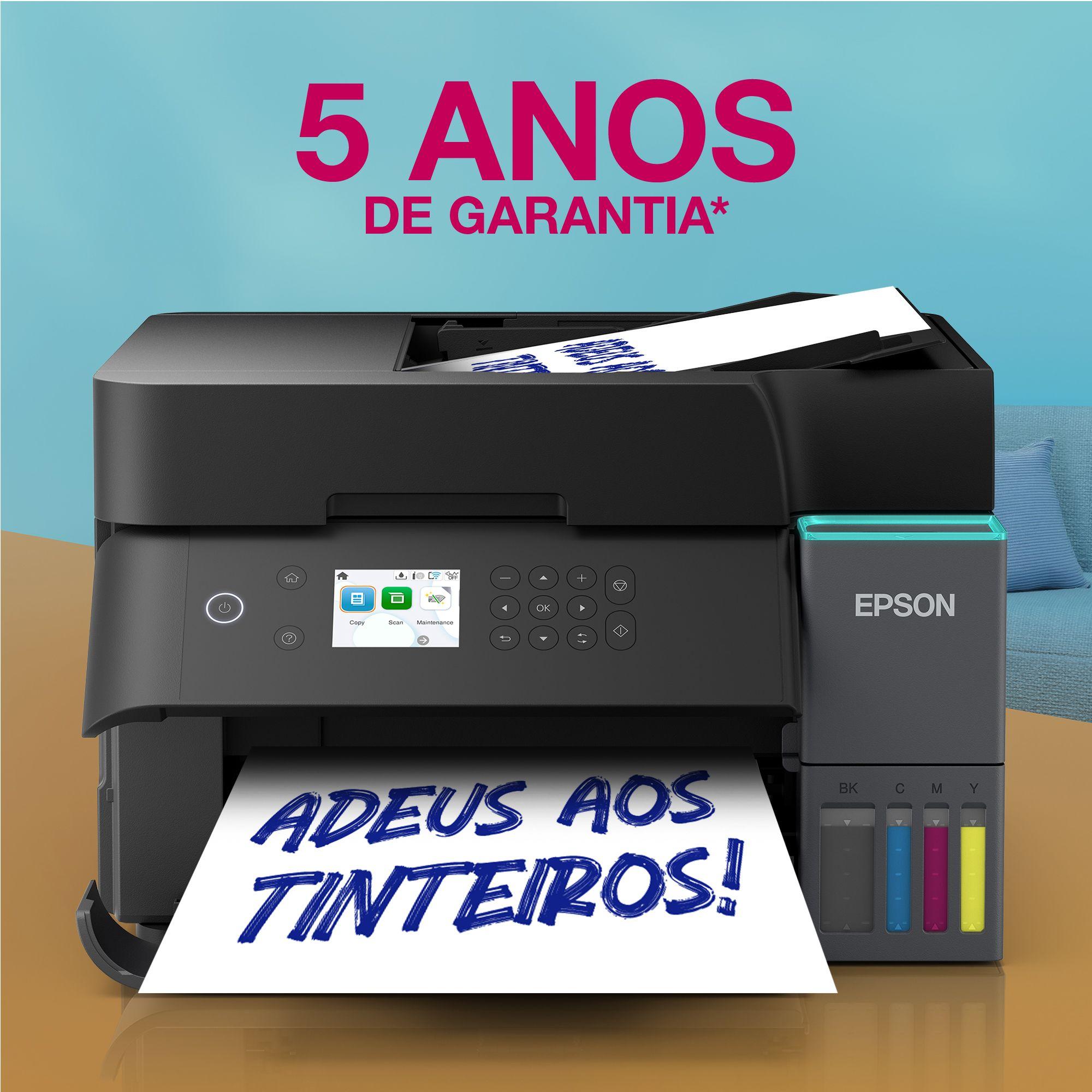 Impressora Multifunções EPSON EcoTank ET-3950 (A4 - Impressão a cores - AC - Preto) — miniatura 9
