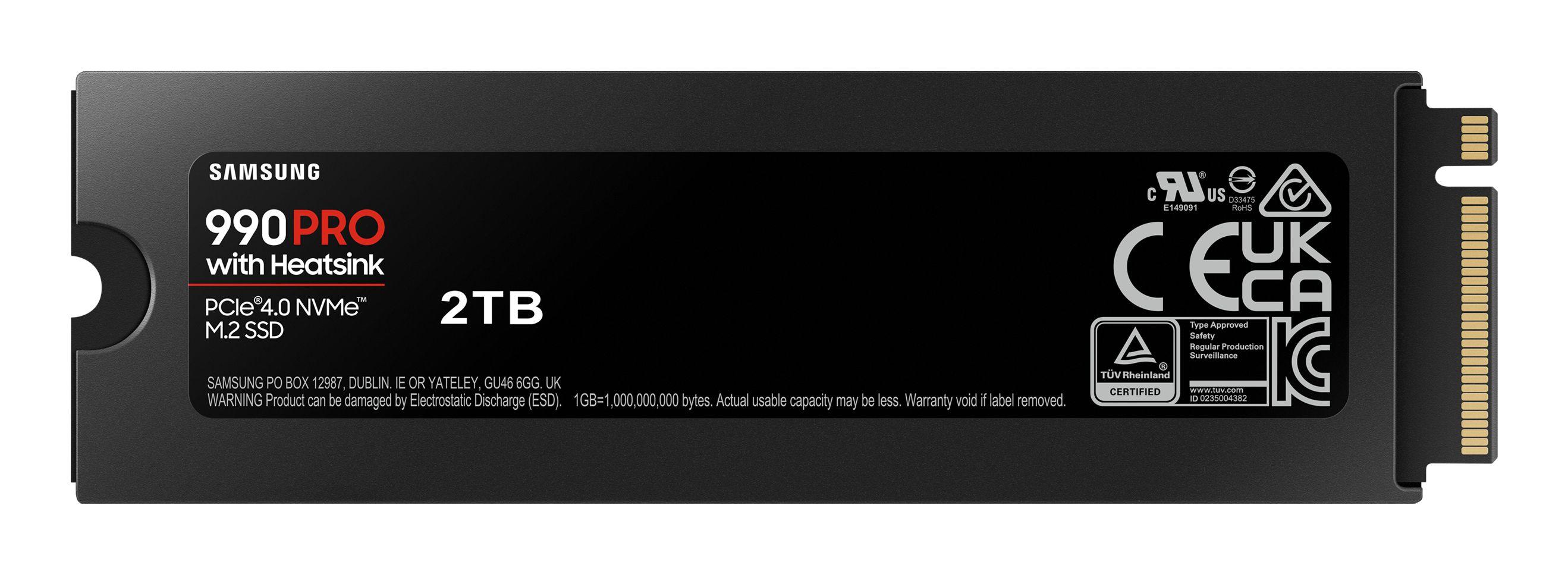 SSD SAMSUNG 990 PRO MZ-V9P2T0GW (2 TB - M.2 2280 - PCI Express 4.0 NVMe) — miniatura 2