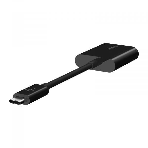 Adaptador USB-C de Áudio e Carregamento BELKIN F7U081BTBLK (Smartphone - Preto), miniatura 2