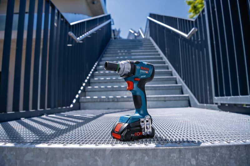 Chave de Impacto a Bateria BOSCH GDS 18V-330 HC Professional (Azul), miniatura 2