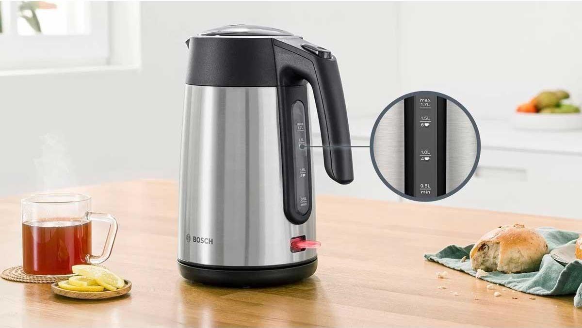 Jarro Elétrico BOSCH TWK7L460 (2400 W - 1,7 L - Inox)