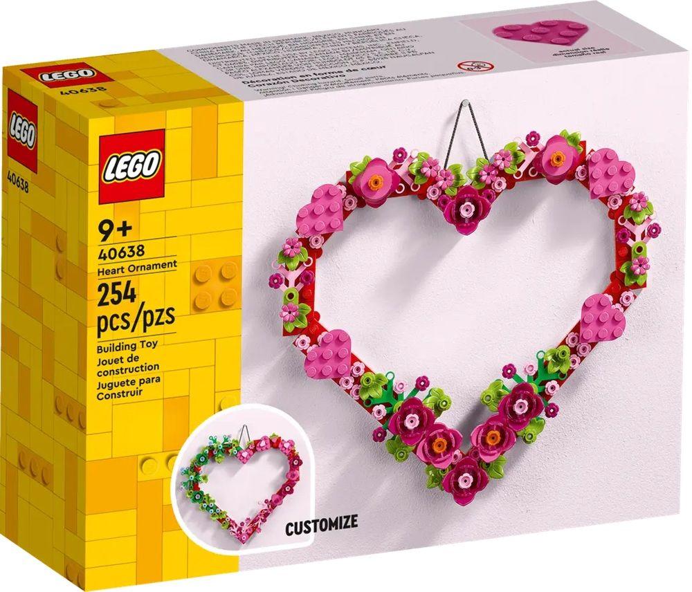 LEGO 40638 Seasonal Coração Decorativo (9+ anos - 254 peças), miniatura 3
