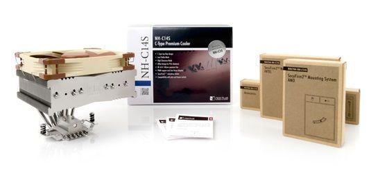 Cooler de CPU NOCTUA NH-C14S (140 mm - 1500 RPM) — miniatura 3