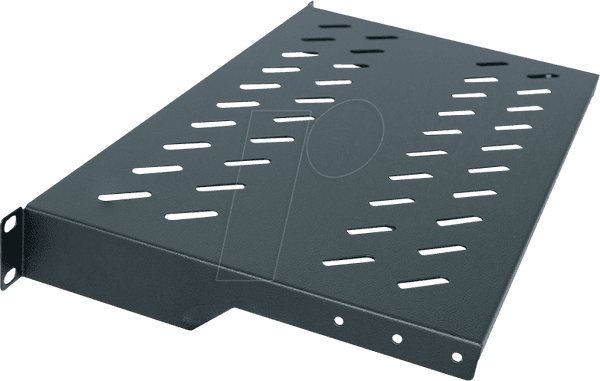 Prateleira Fixa para Armário de Rede LOGILINK SF1C40B (19" - 1U - 300 mm - Preto) — miniatura 4