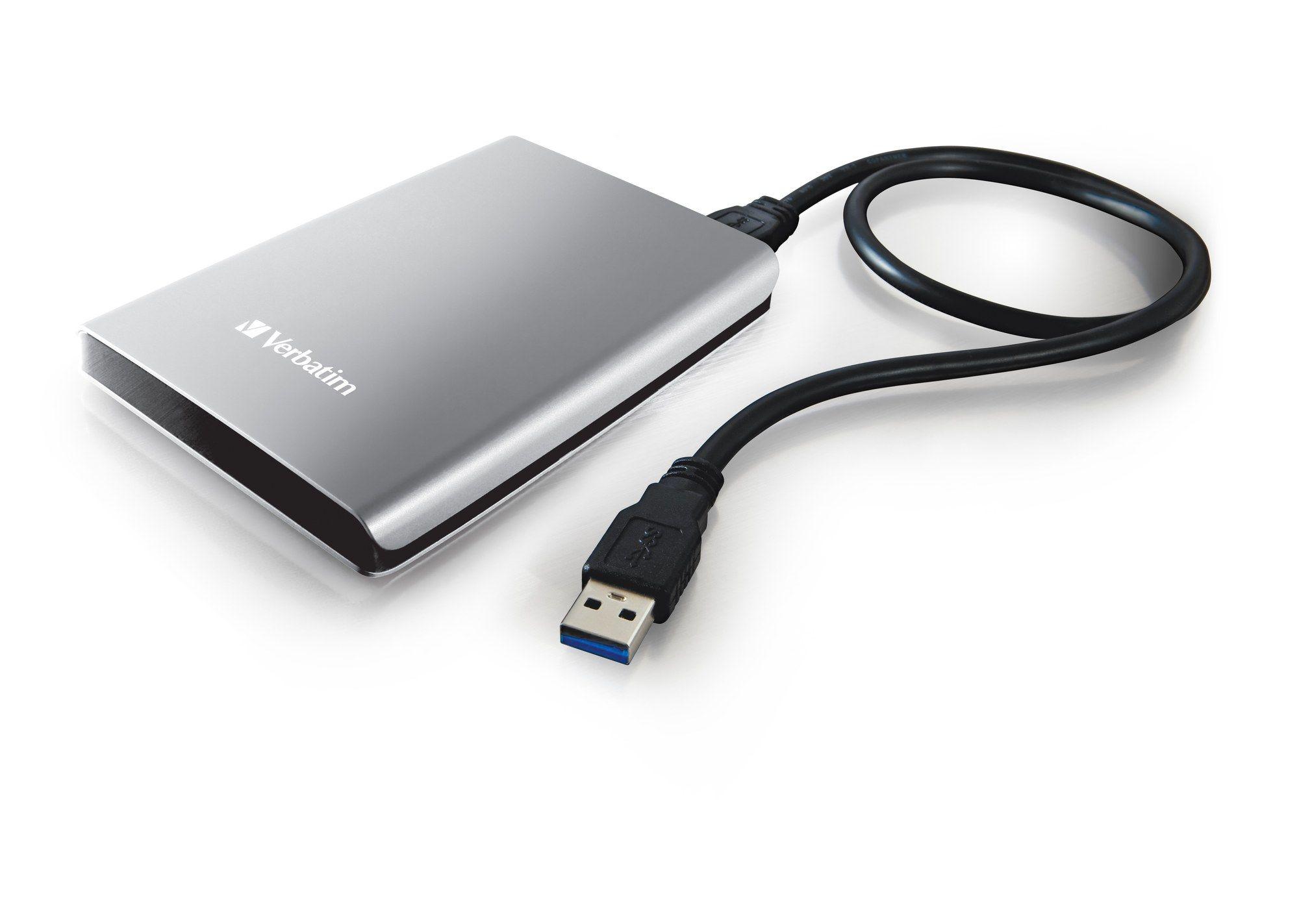 Disco Rígido Externo VERBATIM Store 'n' Go 1TB (1 TB - 2,5" - USB 3.2 Gen 1 - Prateado), miniatura 3