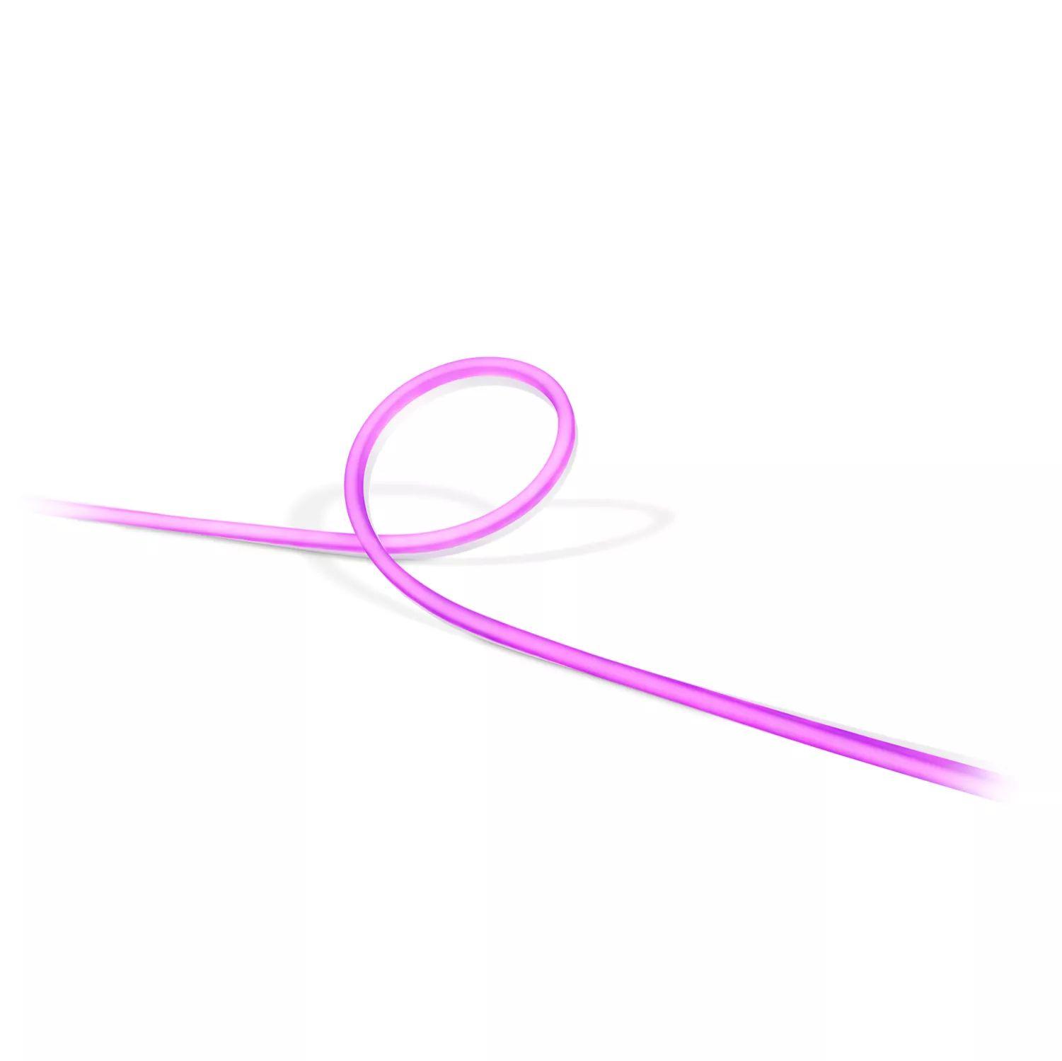 Fita LED Exterior PHILIPS Hue White & Color Ambiance Outdoor Lightstrip (Silicone - Branco)