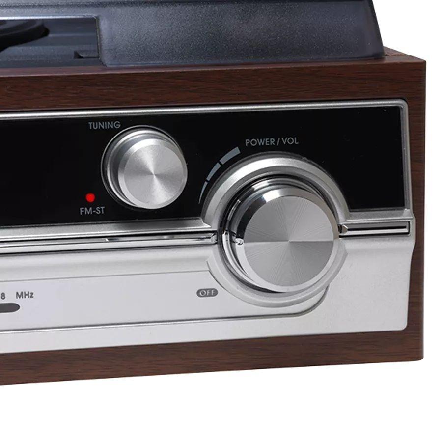 Gira-Discos DENVER VPR-190/MKII (Castanho) — miniatura 3