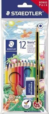 Conjunto de Lápis de Cor STAEDTLER Noris Club Promotion Set (Cartão - 12 Cores + Lápis Grafite)