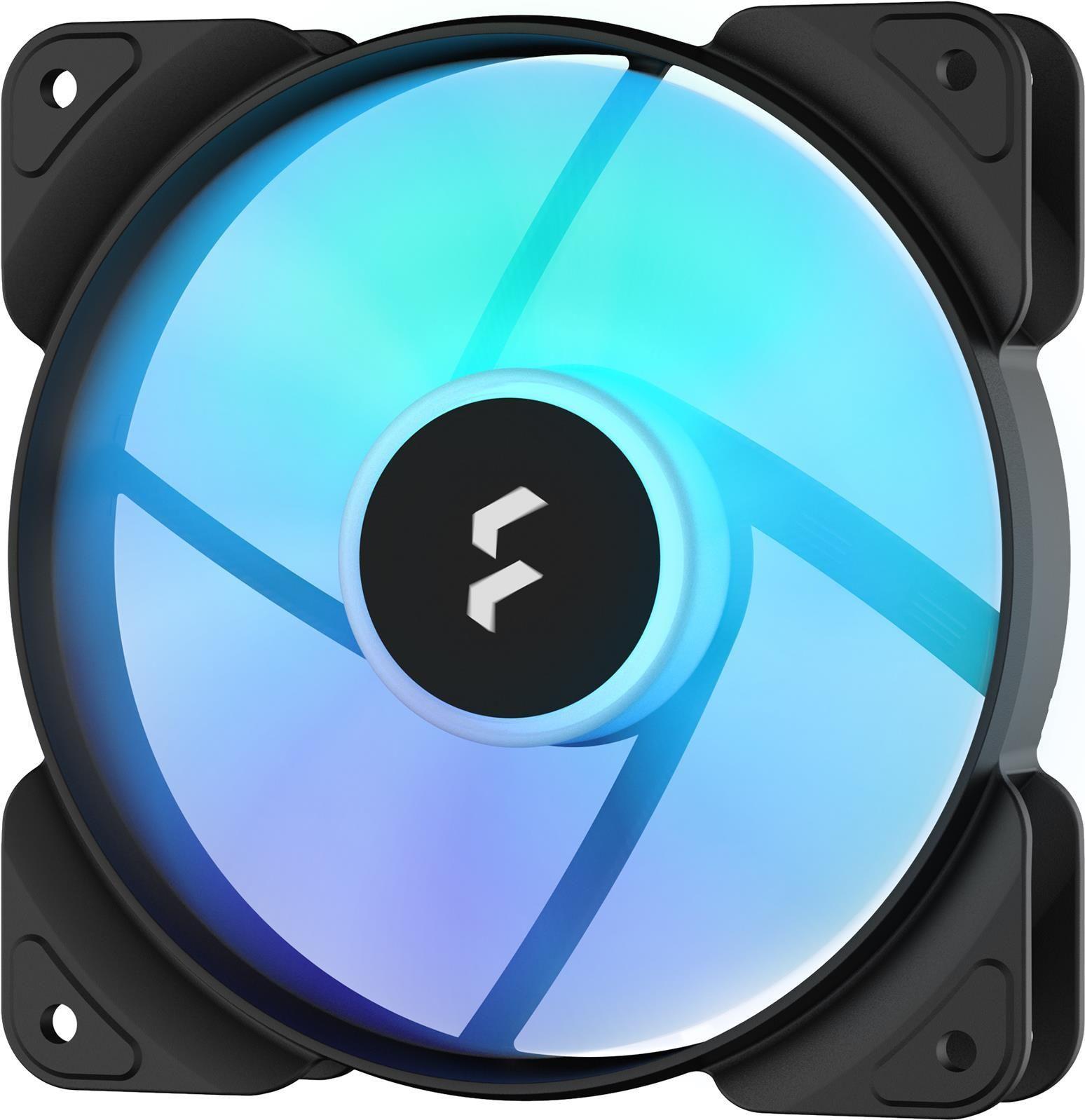 Ventoinha de Caixa FRACTAL DESIGN Aspect 12 RGB PWM (LED RGB multicolor - Não suportado - 1,68 W - Preto)