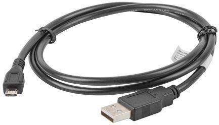 Cabo USB LANBERG CA-USBM-10CC-0010-BK (1 m - USB-A 2.0 macho, 4 pinos - Micro-USB B 2.0 macho, 5 pinos - Preto), miniatura 3
