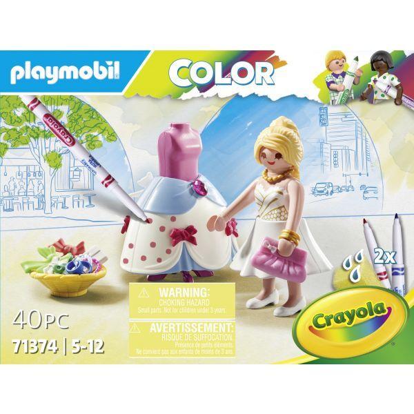 Conjunto de Brinquedo PLAYMOBIL Color 71374 (5 a 12 anos - Multicor), miniatura 2