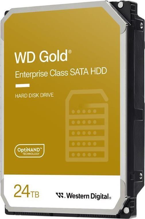 Disco Rígido HDD WESTERN DIGITAL WD Gold WD242KRYZ (24 TB - 3,5" - SATA)