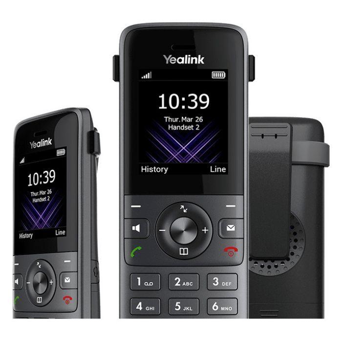 Telefone Sem Fios DECT IP YEALINK W73H (1,8" - Preto), miniatura 3