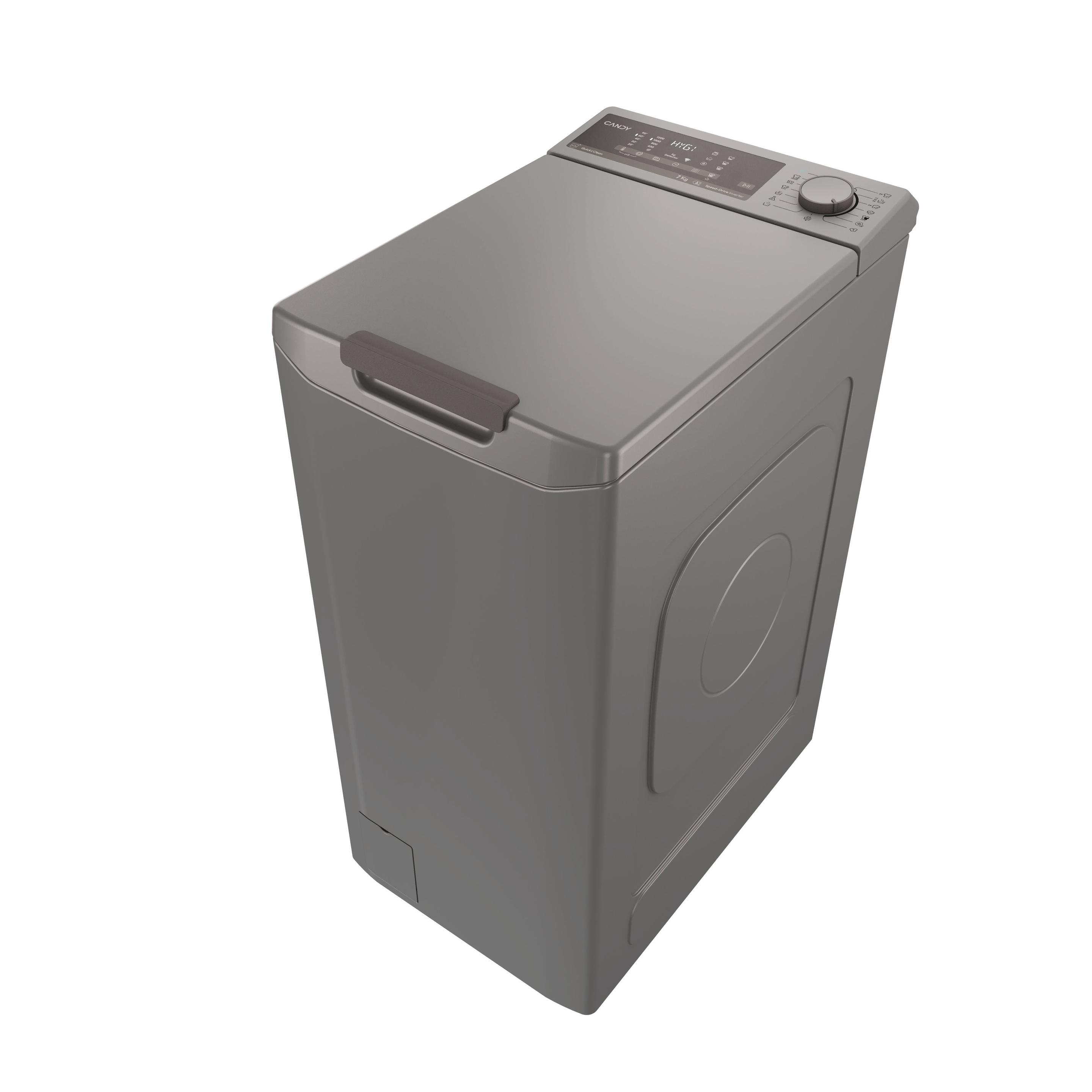 Máquina de Lavar Roupa Independente CANDY TCAS274TMR5S (1200 RPM - B - C - Antracite) — miniatura 3