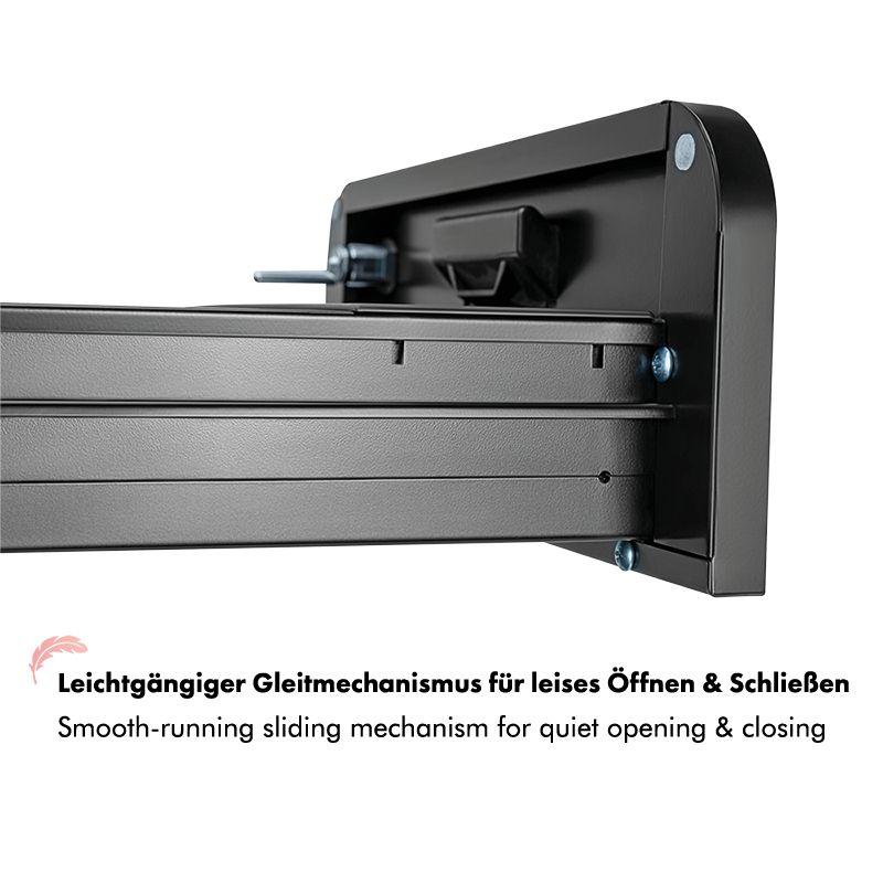 Unidade de Gavetas de Escritório LOGILINK EO0080 (Aço, Plástico - Preto) — miniatura 6