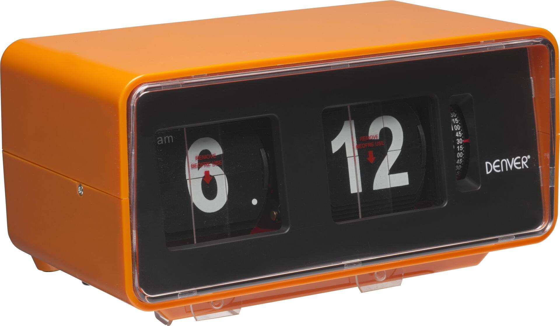 Rádio Despertador DENVER CR-425 (Laranja)