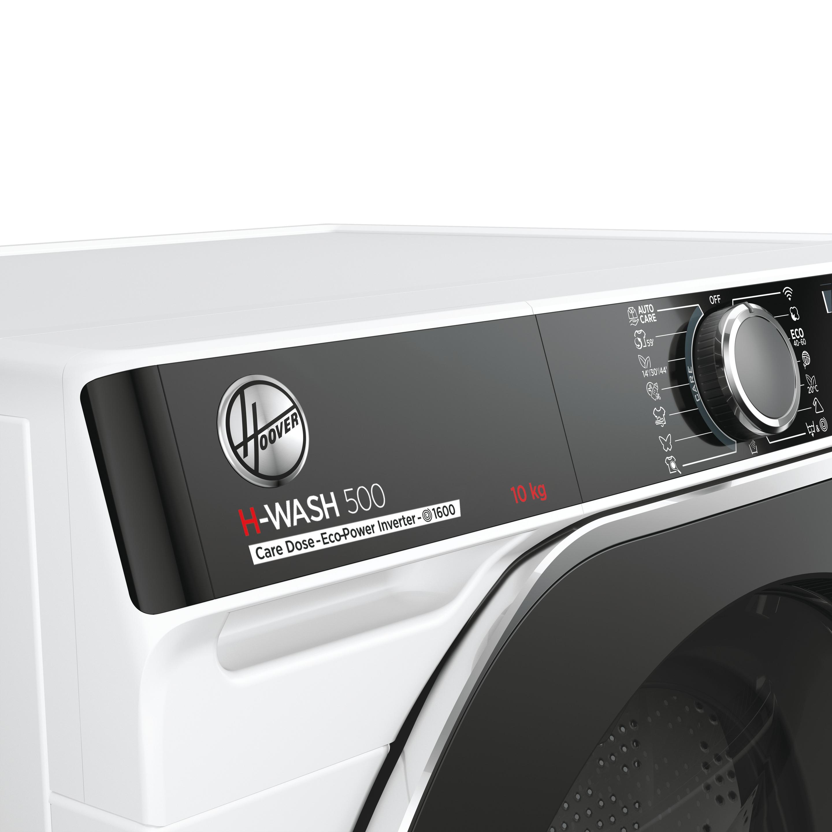 Máquina de Lavar Roupa Independente HOOVER HWPD610AMBC/1-S (1600 RPM - B - C - Branco), miniatura 7