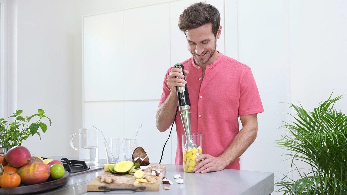 Varinha Mágica BRAUN MultiQuick 9 MQ9135XI (1200 W - Preto e Inox) — miniatura 5
