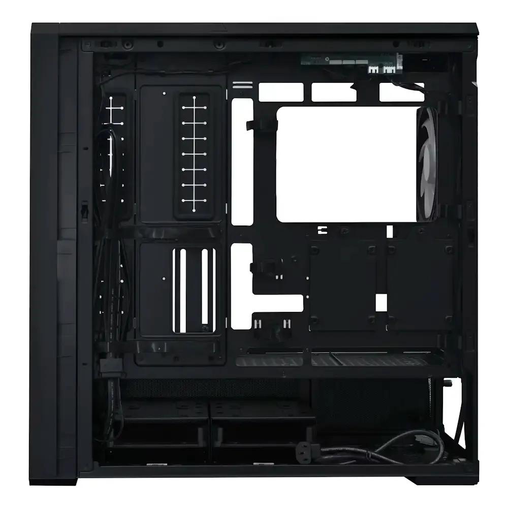 Caixa de Computador LIAN LI LANCOOL 217 INF (Mid Tower - Vidro temperado, Aço - ARGB, frontal - Preto) — miniatura 4
