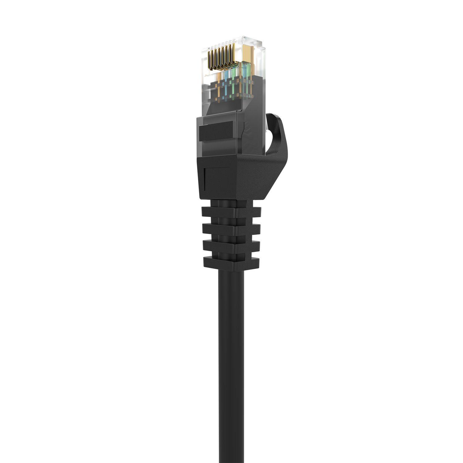 Cabo de Rede AISENS A145-0590 (3 m - Cat6A - RJ-45 - Preto), miniatura 2