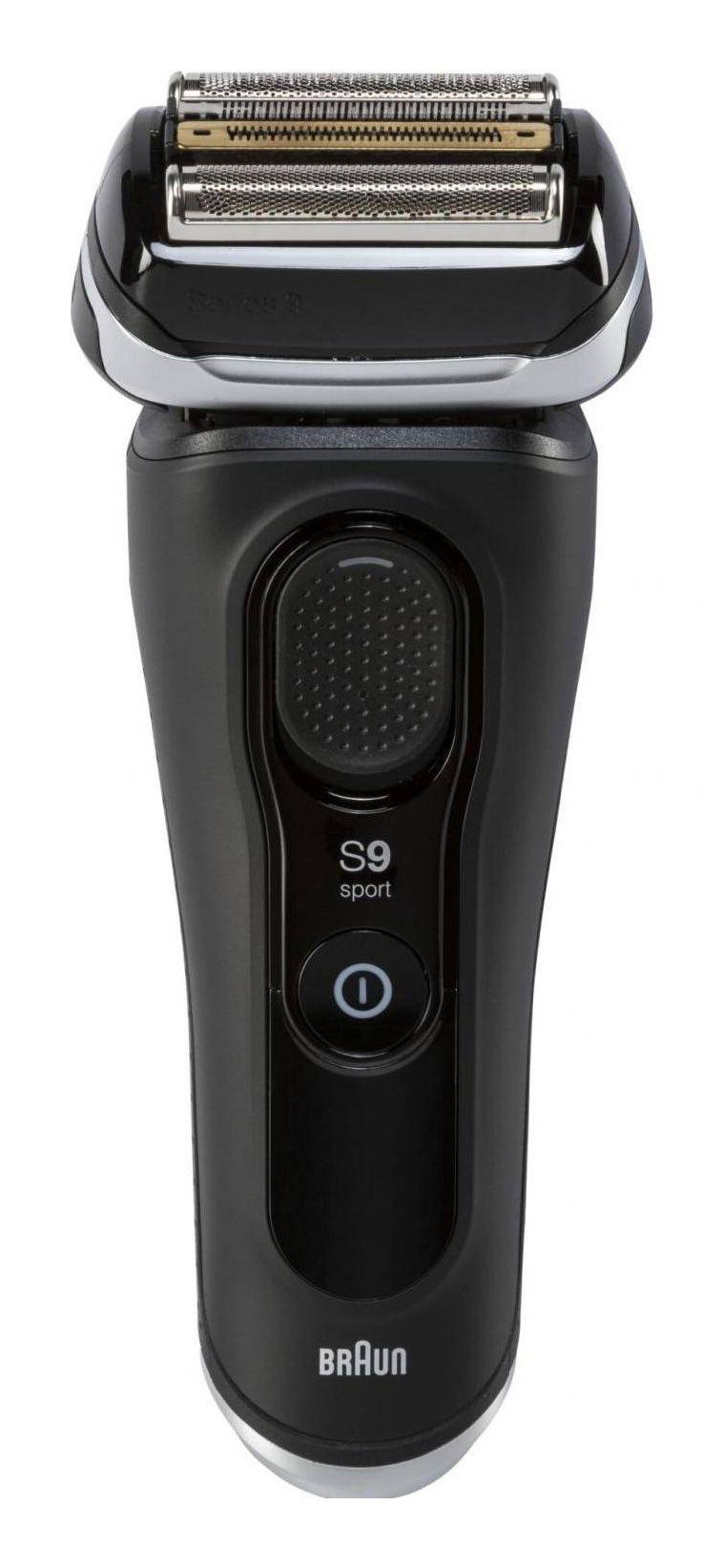 Máquina de Barbear BRAUN Series 9 9352cc System Sport (Preto e Cinzento)