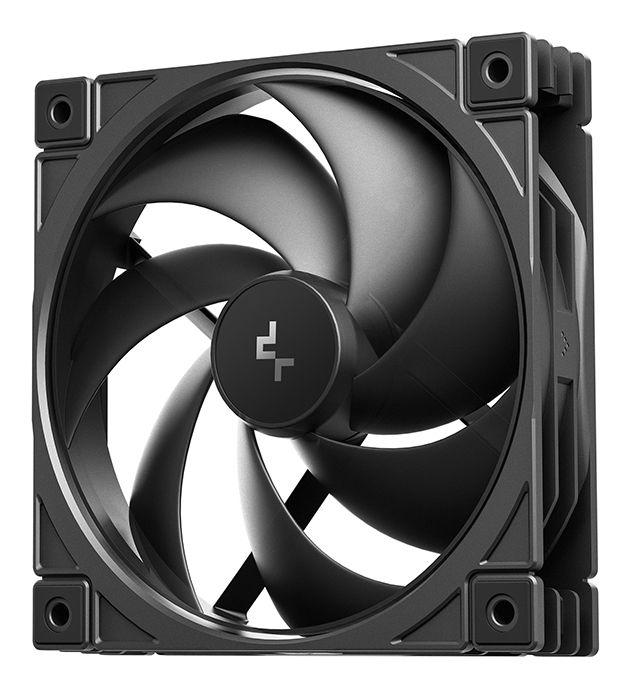 Conjunto de Ventoinhas para Caixa PC DEEPCOOL FD12 V2 (4,8 W - Preto) — miniatura 2