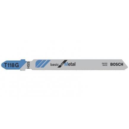 Lâmina de Serra Vertical BOSCH T 118 G (Basic para Metal - Pack de 3) — miniatura 2