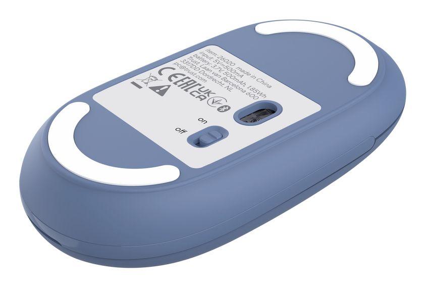 Rato TRUST Seron (Ambidestro - 3200 DPI - Ótico - Azul), miniatura 7