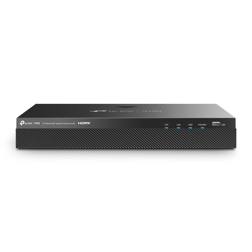Gravador de Vídeo em Rede TP-LINK VIGI NVR2016H-16P (Preto)