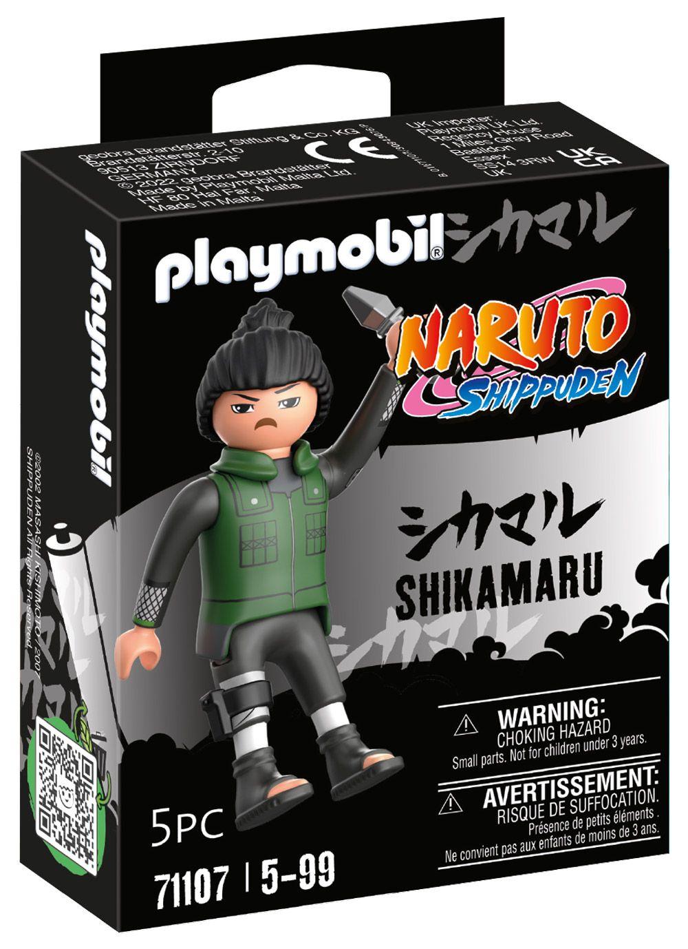 Figura PLAYMOBIL Naruto Shippuden Shikamaru 71107 (A partir dos 5 anos - Multicolorido)