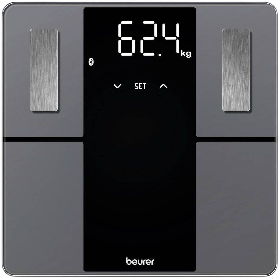 Balança de Diagnóstico BEURER BF 500 (Vidro - Preto/Cinzento), miniatura 2