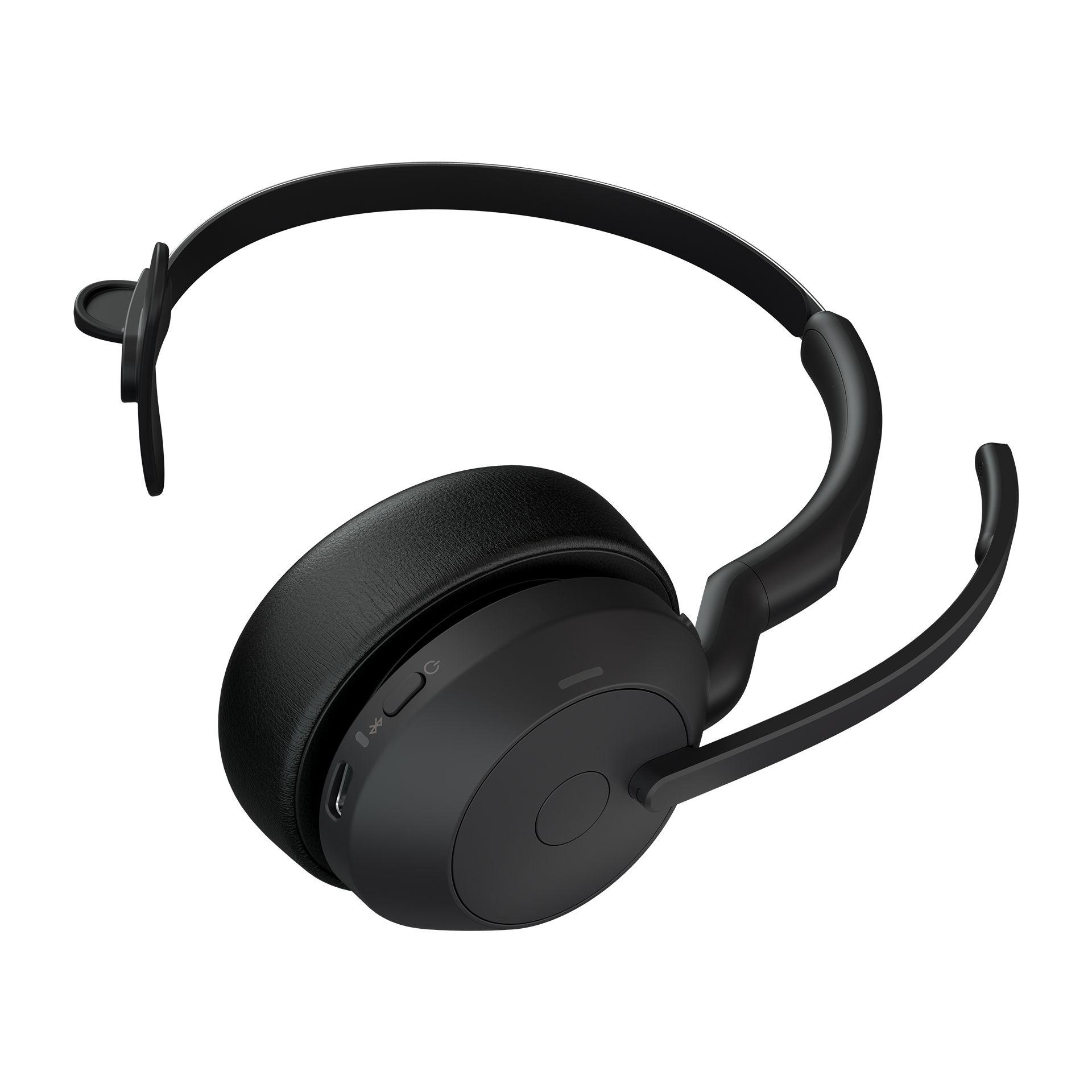 Headset Call Center JABRA Evolve2 55 UC Mono (Binaural - Sem fios - 2,8 cm - Preto), miniatura 4