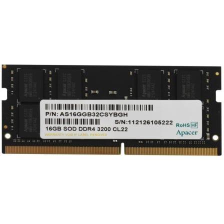 Memória RAM APACER ES.16G21.PSH (3200 MHz - 16 GB - SO-DIMM)