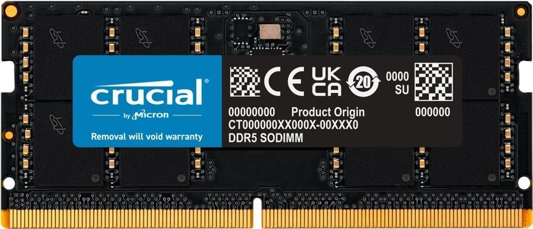 Memória RAM CRUCIAL CT32G56C46S5 (5600 MHz - 32 GB - SO-DIMM)