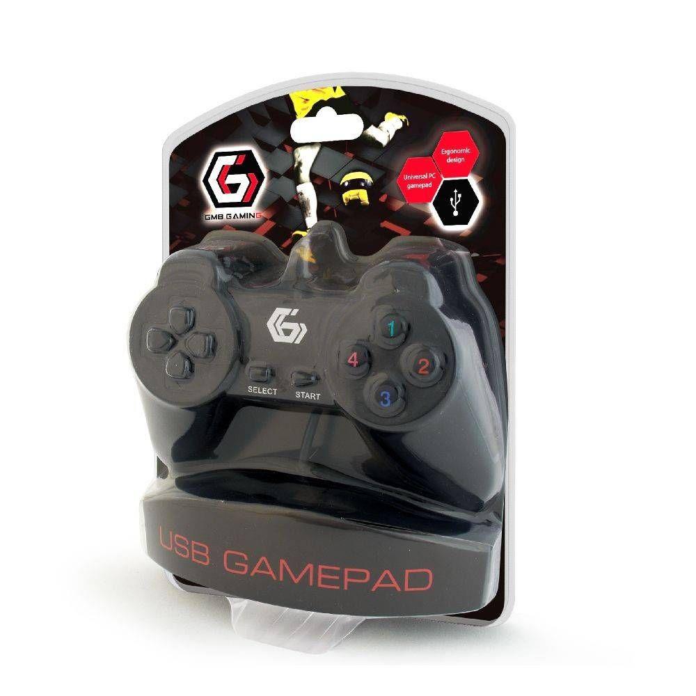 Comando GEMBIRD JPD-UB-01 (PC - USB 2.0 - Com fios - Preto) — miniatura 4