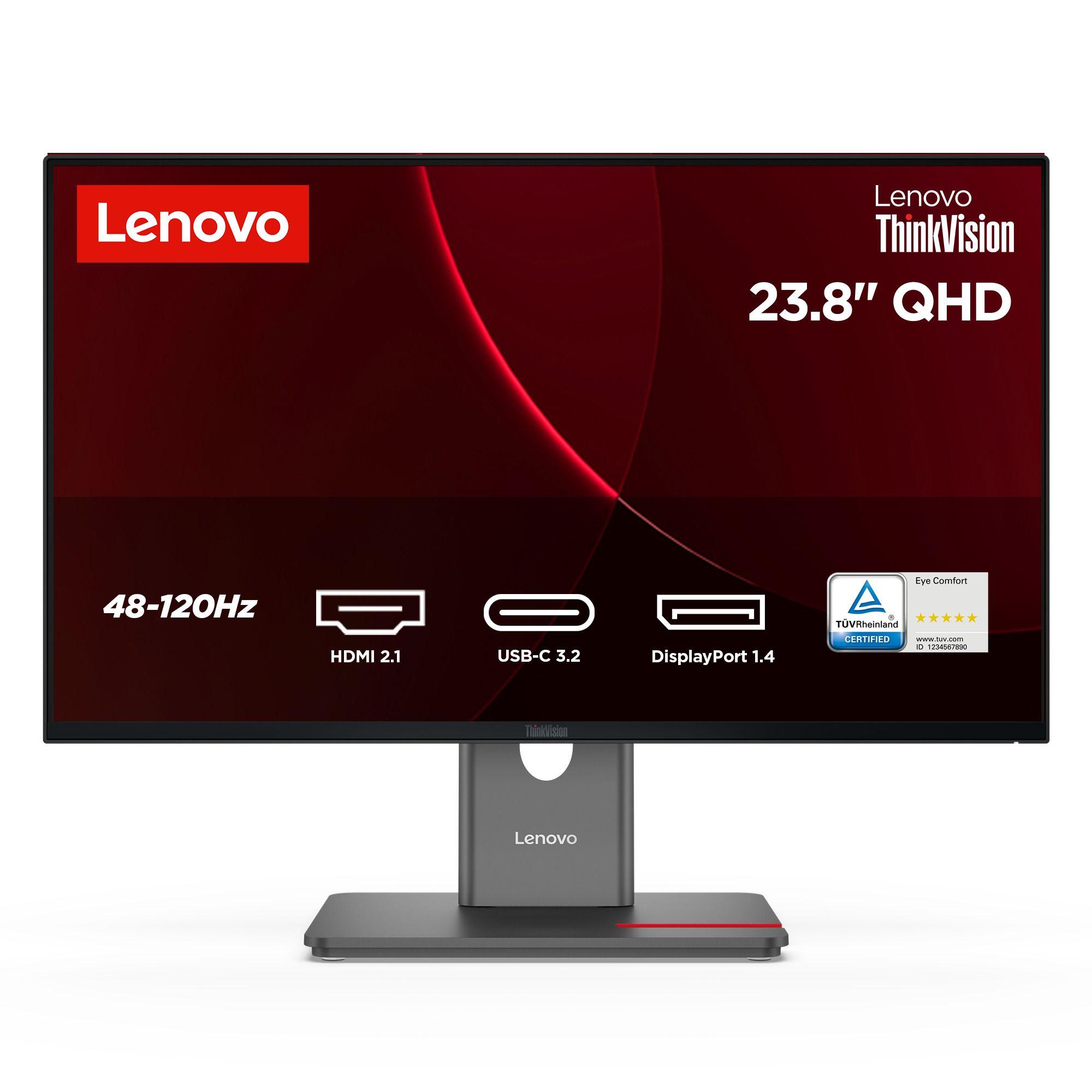 Monitor LENOVO ThinkVision P24Q-40 (23,8" - IPS - 120 Hz - Preto)