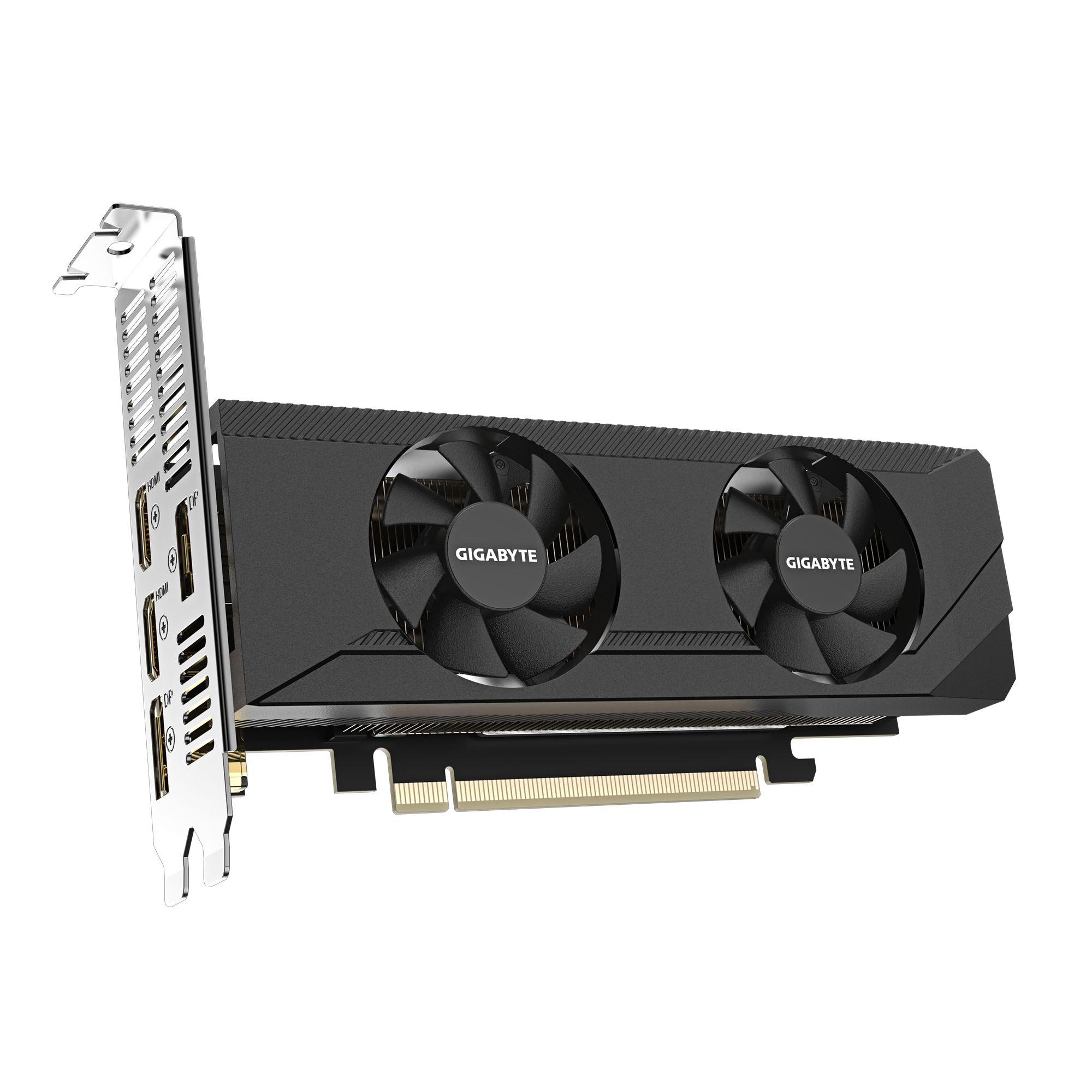 Placa Gráfica GIGABYTE GeForce RTX 3050 OC Low Profile 6G (GeForce RTX 3050 - 14000 MHz - 6 GB - Preto) — miniatura 2